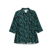 SHEEGO Bluza petrol/črna