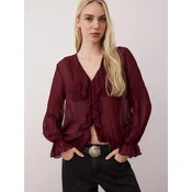 Trendyol Bluza burgund