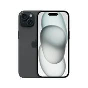 APPLE pametni telefon iPhone 15 6GB/128GB, Black