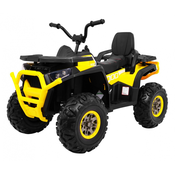 Štirikolesnik na akumulator ATV Desert 4x4 - rumen