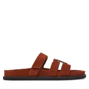 Natikači Tory Burch Ines Sport Slide 163481 Svetlo bež