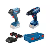 BOSCH PROFESSIONAL akumulatorski set orodja GSR 180-LI + GDR 18V-160 0615990M8J