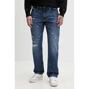 Guess Jeans Jeans hlače M5YA1B D6367 Modra Straight Fit