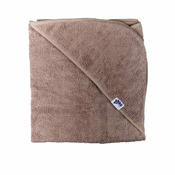 XKKO Organic BIO bombažna frotirna brisača s kapuco, 90x90 - Atmosphere