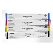 Zamjenski toner CANON CEXV49, žuti, kapacitet 19.000 stranica INTEGRAL