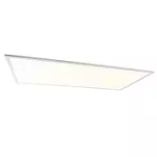 Stropna svetilka iz jekla 120 cm, vključno z LED z daljinskim upravljanjem - Liv