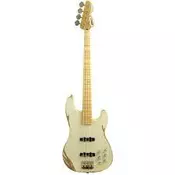 MARKBASS MB JP WHITE BATTERED 4 VG RW bas gitara