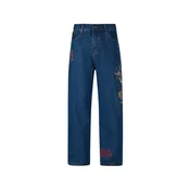 Ed Hardy Kavbojke moder denim/mešane barve