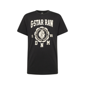 G-Star RAW Majica, boja pijeska / crna