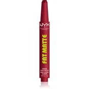 NYX Professional Makeup Fat Matte balzam za usne s matirajucim ucinkom Plushin Plum 2 g