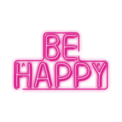 TelForceOne Dekorativna neon LED rasveta BE HAPPY ( RTV100292 )