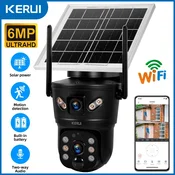 KJB Solarna Wi-Fi IP kamera 6 MP z dvojnim objektivom