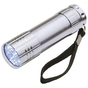 SVJETILJKA RUČNA 9 LED METALNA EASY 190407 SREBRNA
