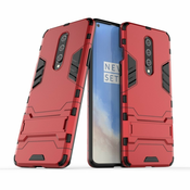 Robusten ovitek Impact X za OnePlus 8 - rdeč