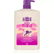 Aussie Bouncy Curls intenzivno vlažilni šampon za valovite in kodraste lase 1000 ml