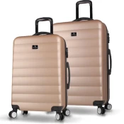 MyValice Set kofera 6629, 2 dela, Zlatne boje