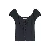 Bershka Bluza antracit