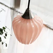 PR Home Visoka svetilka Amalfi, oranžna, premer 14 cm, steklo, E14, vtič - Dnevna soba/jedilnica - Skandinavski