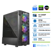 BOFX namizni računalnik Leonis 2 I5-13400F/16GB/1TB/RTX 4060 Ti/W11H, (20538590)