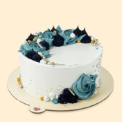 Mini poklon - plava torta -