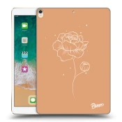 Silikonski prozorni ovitek za Apple iPad Pro 10.5 2017 (2. gen) - Peonies
