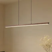 Lucande LED-visoka svetilka Solvar, 117 cm, rjava, CCT, z možnostjo - Dnevna soba/jedilnica - Kovina