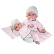 Antonio Juan 70331 TONETA - realistična dojenčkova lutka z zvoki in mehkim tekstilnim telesom