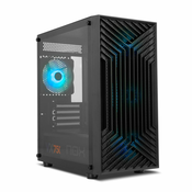 NOX Nox Infinity Epsilon Rgb črno ohišje iz kaljenega stekla Micro-Atx, (21408649)