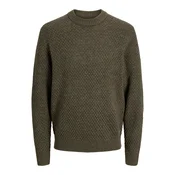 JACK & JONES Pulover JJBLAKE oliva