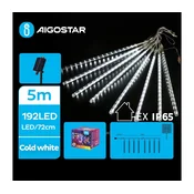 Aigostar - LED solarni božicni niz 192xLED/8m IP65 hladno belo