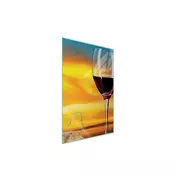 shumee STEKLENA REZALNA DESKA 35x52 VINO