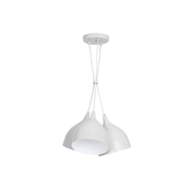 Luster na sajli NOAK 3xE27/15W/230V siv