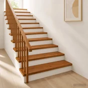 vidaXL Stopnice 4 kos 110 x 25 x 2 cm Rjava Masivno hrastovo les