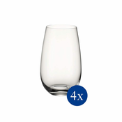 Villeroy & Boch Set 4 velikih kozarcev za vodo iz kolekcije ENTREE