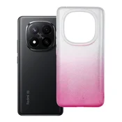 OEM Etui za Xiaomi Redmi NOTE 14 PRO PLUS 5G, prosojno roza