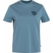 Fjällräven Fox Boxy Logo majica W Dawn Blue M