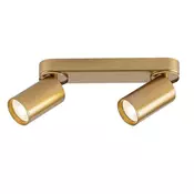 Rabalux Spot lampa Mirina, 2x5W, 2xGU10, Zlatne boje