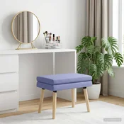 Dvojna klop Jeans modra 60 x 40 x 46 cm Blago