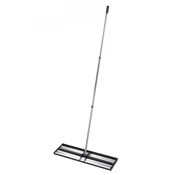 VEVOR Grablje za izravnavo trate 1218x255x2240 mm črne barve