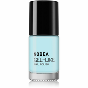 NOBEA Day-to-Day Gel-like Nail Polish lak za nokte s gel efektom nijansa #N67 Sky blue 6 ml