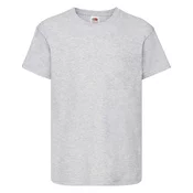Grey T-shirt for Children Original Fruit of the Loom