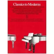 Classics To Moderns Book 1