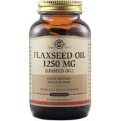 Flaxseed Oil, 1250 mg, 100 mekane kapsule, Solgar