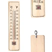 shumee Univerzalni analogni termometer za zunanjo uporabo, notranjo uporabo, sobno montažo na steno