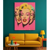 Wallity Dekorativna slika na platnu, 70x100cm, Šarena