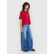 Volcom Stone Blanks Up ženska majica deep red