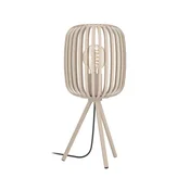 Eglo 900521 - Namizna svetilka ROMAZZINA 1xE27/40W/230V kremna