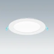 THORNeco Zoe Vario LED svetilka za vgradnjo CCT O 22 cm 22W - Hodnik - bela - Kovina