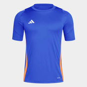 Majica kratkih rukava za nogomet Tiro 24 za odrasle plava