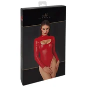 Noir Handmade Body Red L High-Neck Powerwetlook, Thong Style 26449913041